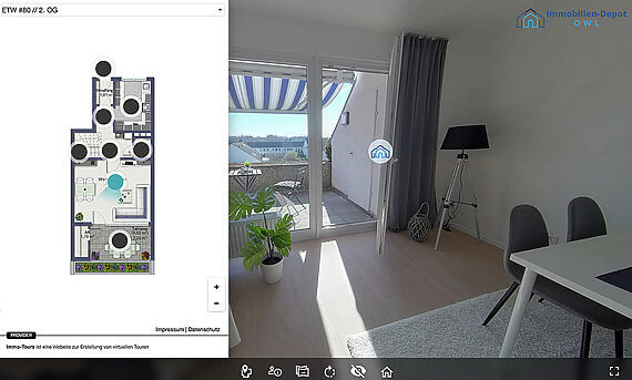 360-Grad-Rundgang #2 von Immobilien-Depot OWL