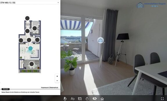 360-Grad-Rundgang #2 von Immobilien-Depot OWL 360-Grad-Rundgang #2 von Immobilien-Depot OWL
