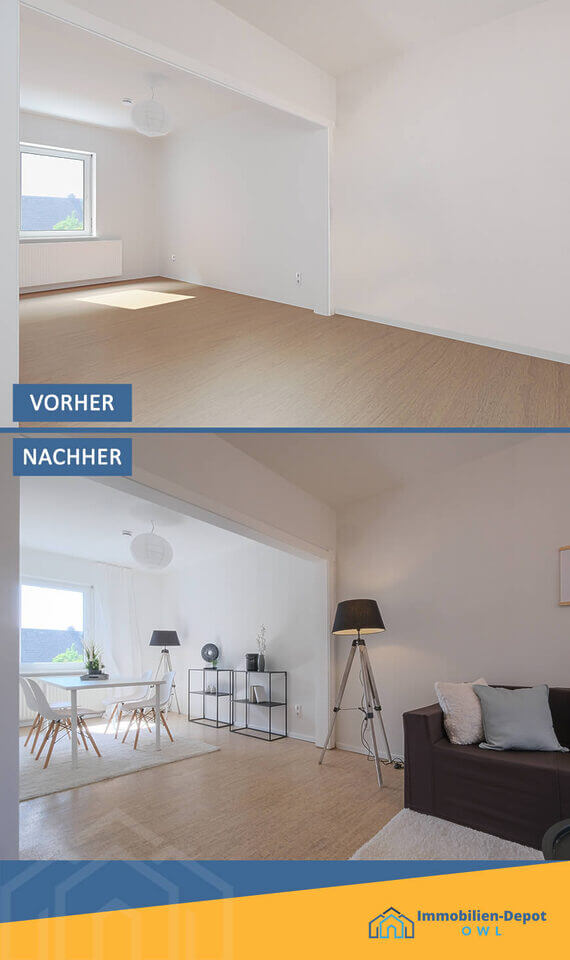 Home Staging Einfamilienhaus #3 in Löhne von Immobilien-Depot OWL
