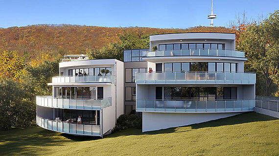 Außenvisualisierung Neubau-Mehrfamilienhaus mit 4 Wohneinheiten #2