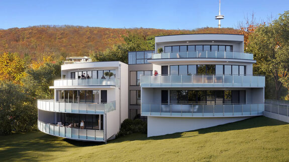 Außenvisualisierung Neubau-Mehrfamilienhaus mit 4 Wohneinheiten #2 Außenvisualisierung Neubau-Mehrfamilienhaus mit 4 Wohneinheiten #2