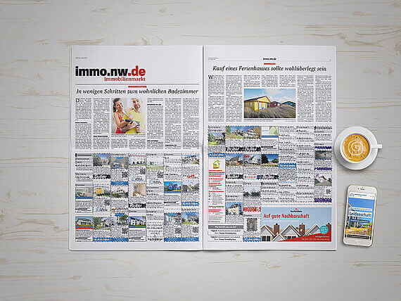 Tageszeitung mit Immobilieninseraten #1 der Immobilien-Depot OWL GmbH & Co. KG