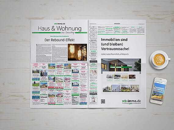 Tageszeitung mit Immobilieninseraten #2 der Immobilien-Depot OWL GmbH & Co. KG
