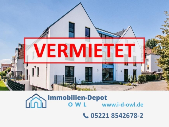 Citynah wohnen, komfortabel leben – moderne EG-Wohnung am Wall mit Gartenanteil, 32052 Herford, Erdgeschosswohnung