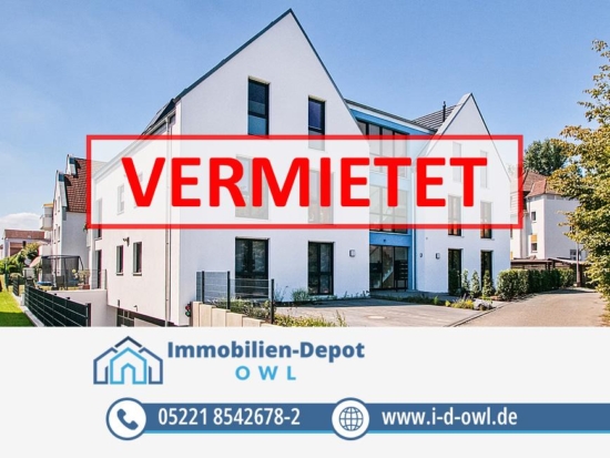 Citynah wohnen, komfortabel leben – moderne EG-Wohnung am Wall mit Gartenanteil, 32052 Herford, Erdgeschosswohnung