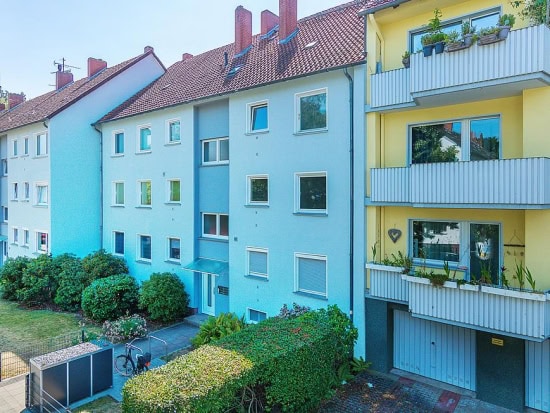 Erstbezug nach Renovierung: ETW mit opt. Garagenstellplatz – provisionsfrei - Außenansicht #3