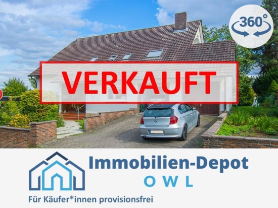Investoren aufgepasst: Provisionsfreies Zweifamilienhaus in Hiddenhausen, 32120 Hiddenhausen, Mehrfamilienhaus