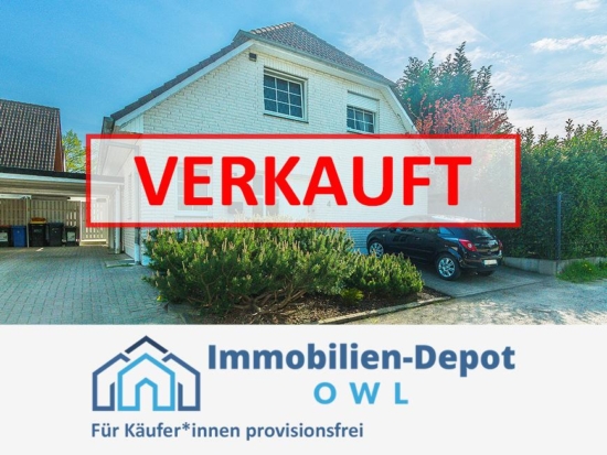 Freistehendes Einfamilienhaus mit Garten, Kaminofen und Platz für die Familie, 32547 Bad Oeynhausen, Einfamilienhaus