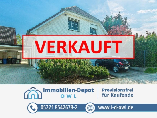 Freistehendes Einfamilienhaus mit Garten, Kaminofen und Platz für die Familie, 32547 Bad Oeynhausen, Einfamilienhaus zum Kauf