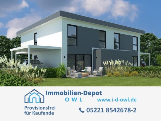 Neubau-Doppelhaushälfte in Stedefreund – modern, effizient, familienfreundlich, 32051 Herford, Doppelhaushälfte zum Kauf